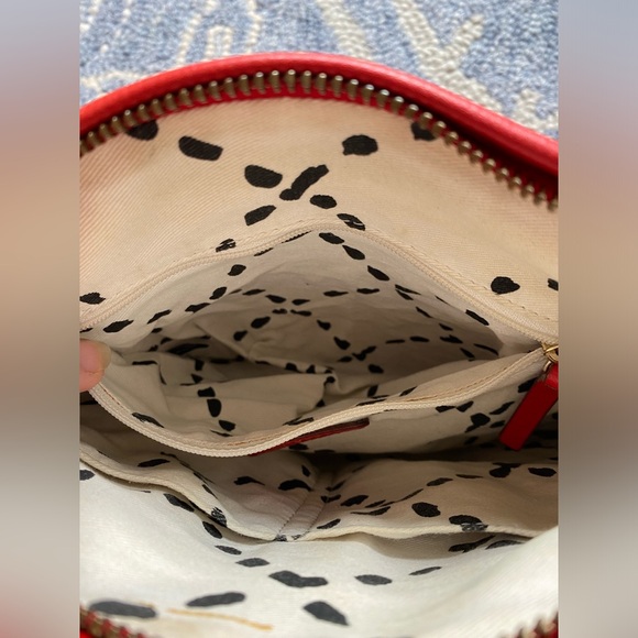 Red Leather Kate Spade Crossbody EUC - Picture 8 of 8